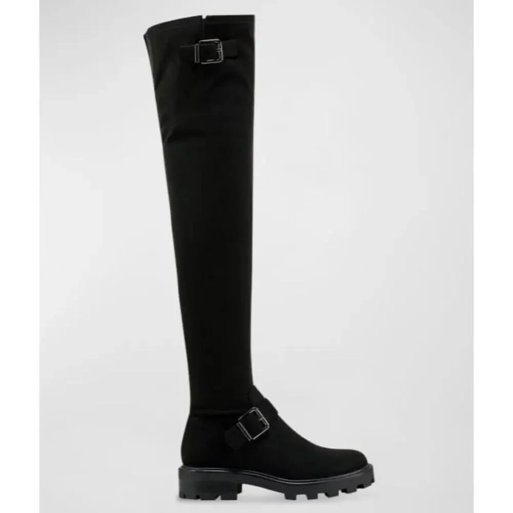 Marc Fisher Ganven Lug Sole Over the Knee Boot Size 7 New